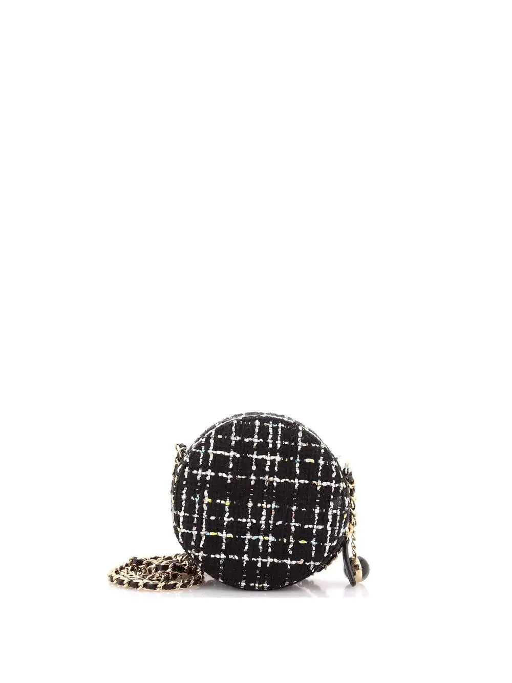 Chanel Charm Round Clutch With Chain #233156C20B